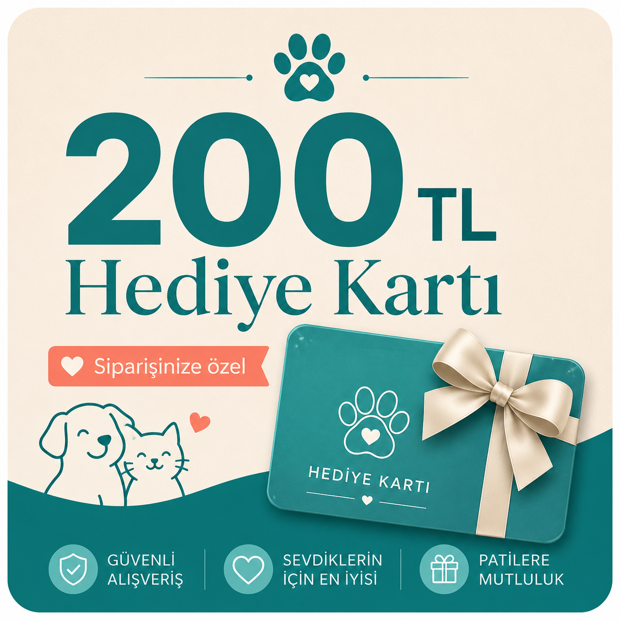 PatiPello 200 TL Hediye Kartı