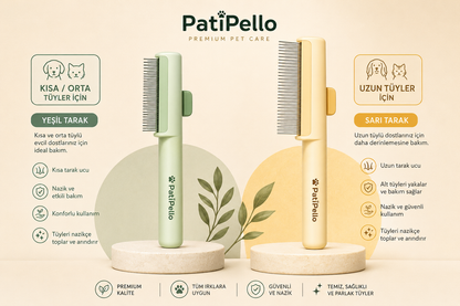 PatiPello Günlük Tarama Tarağı